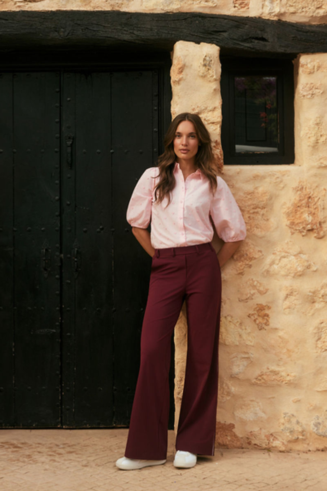 Lady Day – Eve Blouse – Sweet pink - Afbeelding 6