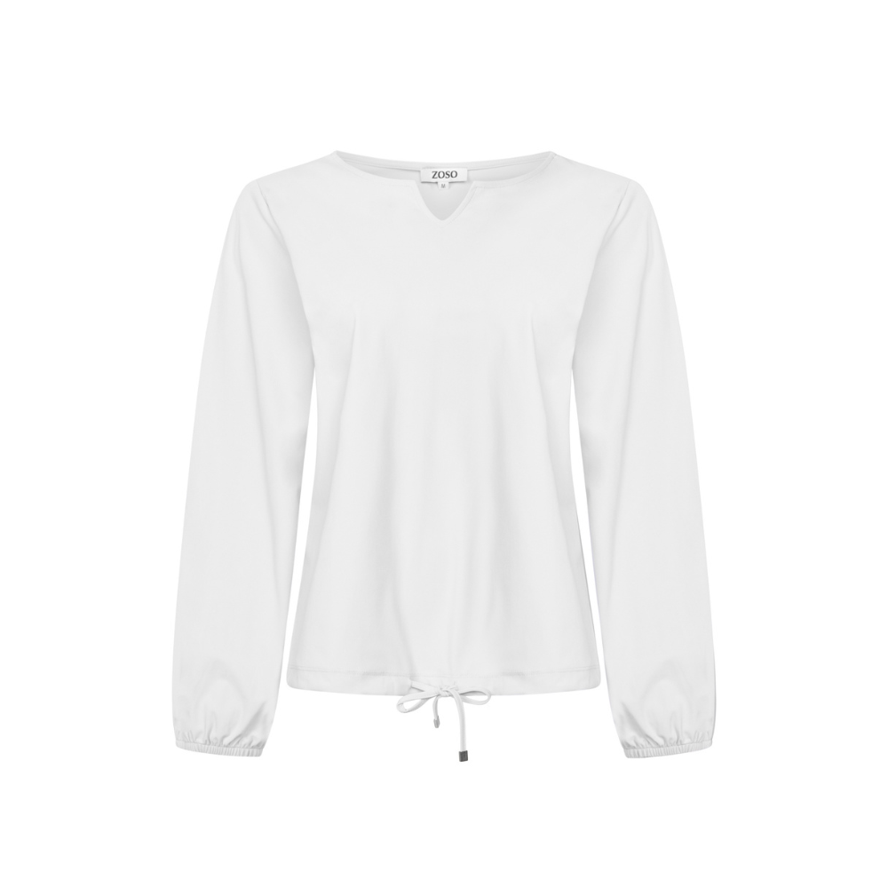 Zoso – Joan Blouse – Off White - Afbeelding 2