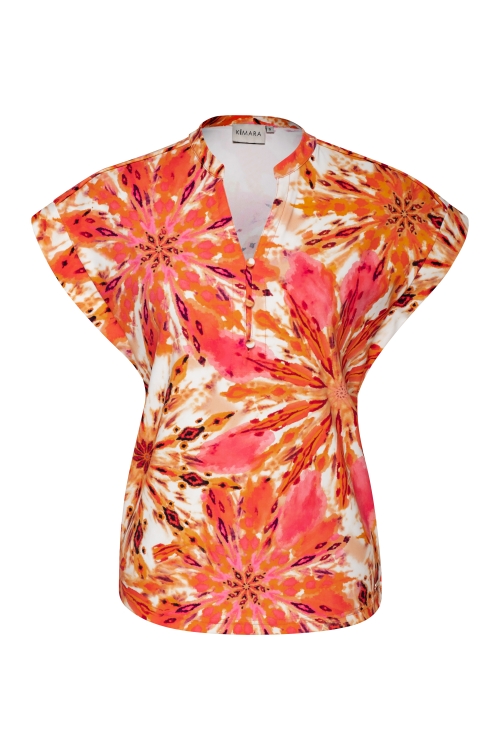 Kimara – Carly top V – Firework print