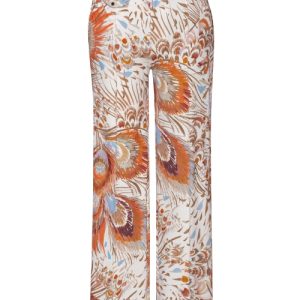 Kimara – Lise Pants – Peacock print