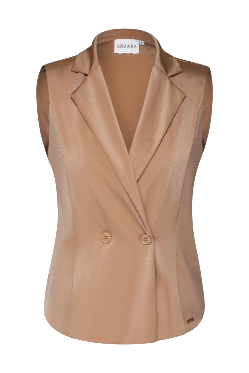 Kimara – Fem Gilet – Bronze