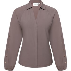 Kimara – Lian Blouse – Ash Mist