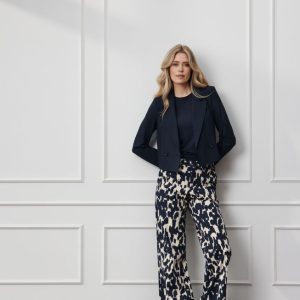 Lady Day – Sam bonded Blazer – Blue