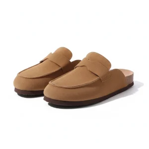 Mone Suède Pantoffels Dames - Comfortabele Clogs met Harde Zool