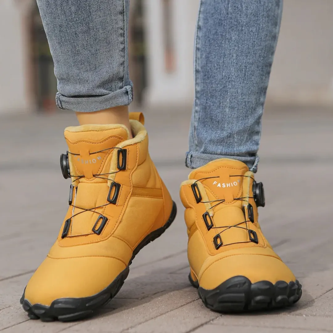 Axton Barefoot Winterboots – Laarzen met Warme Voering & Boa Sluiting - Afbeelding 9