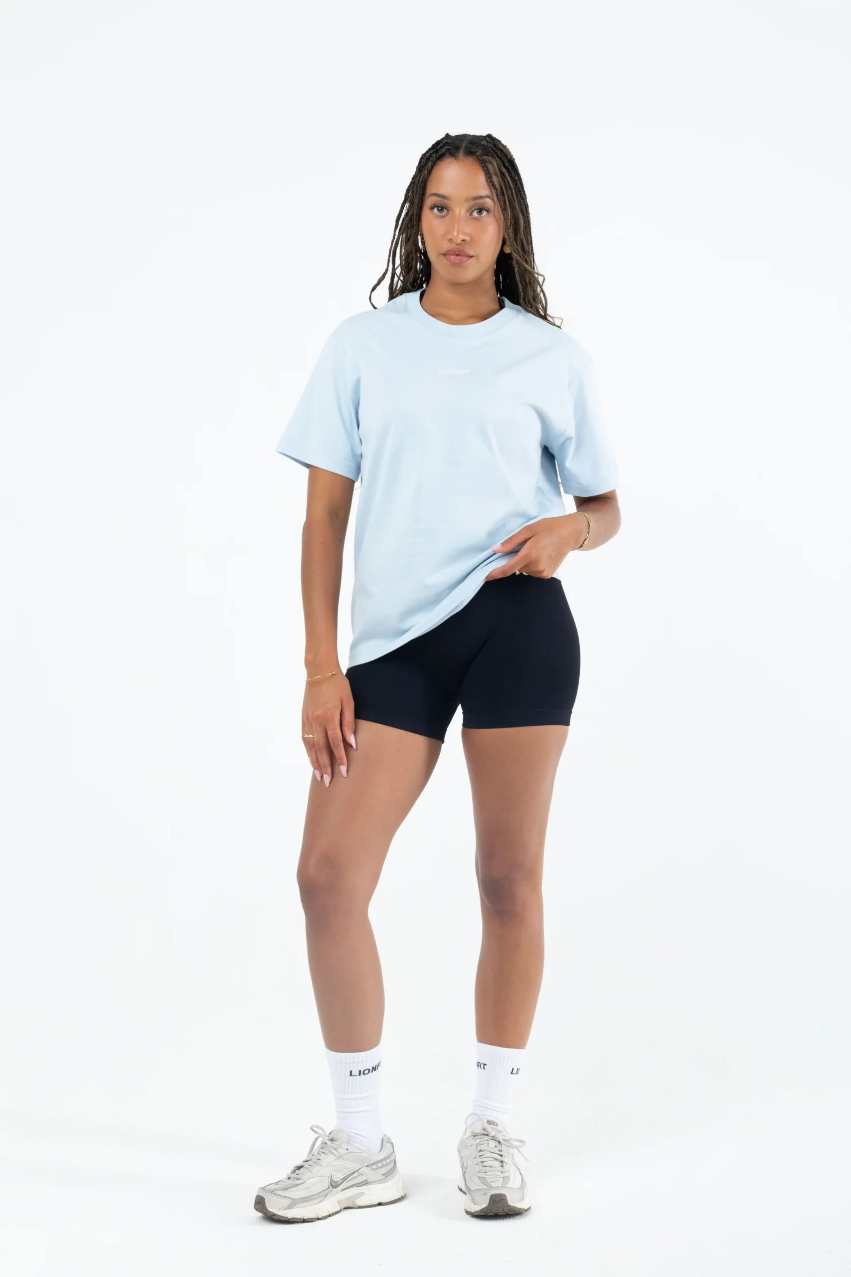 Amara Oversized Tee Blue - Afbeelding 4