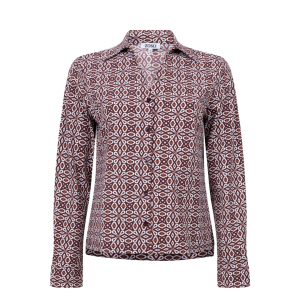 Zoso – Jolene Blouse – Offwhite-bordeaux