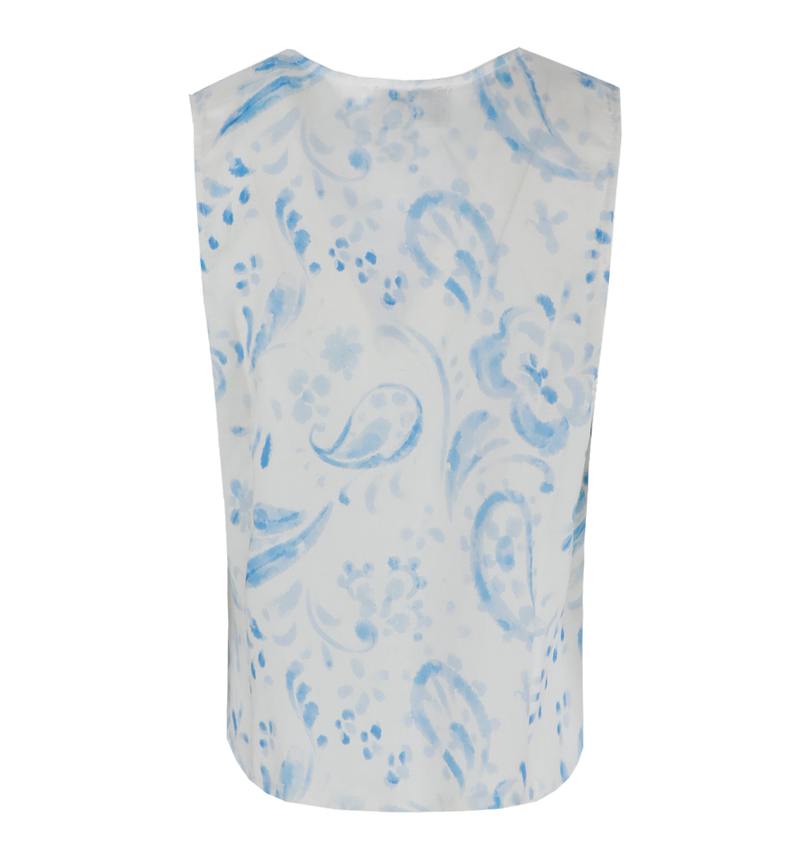 G-maxx – Manon gilet – Bright White/Skyway - Afbeelding 8