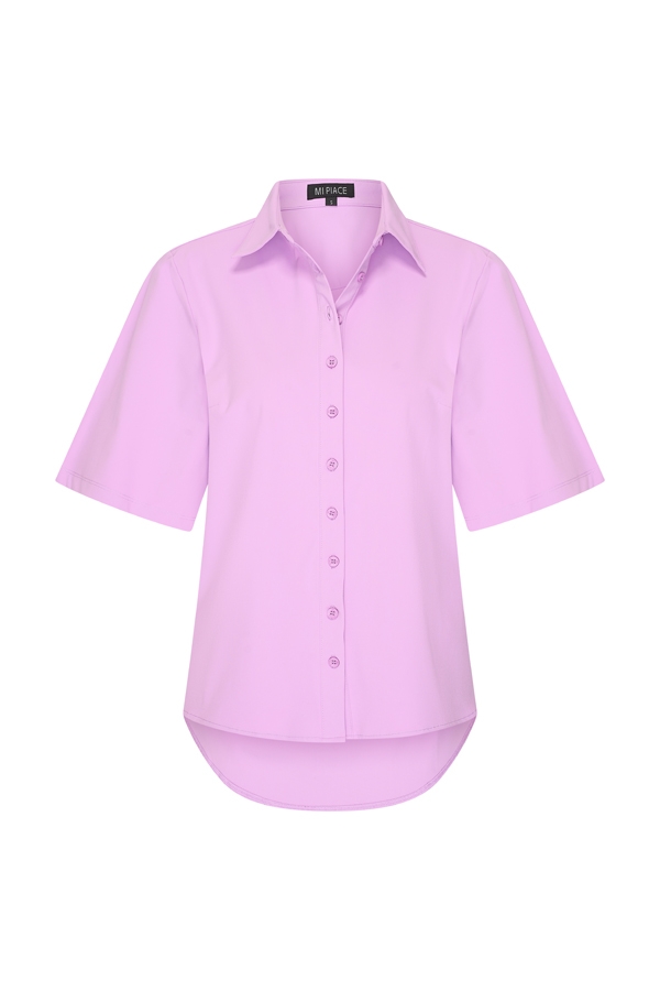 Mi Piace – Blouse Wijde Mouw – Lilac