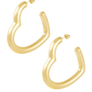 Earrings – Not That Heart – Gold