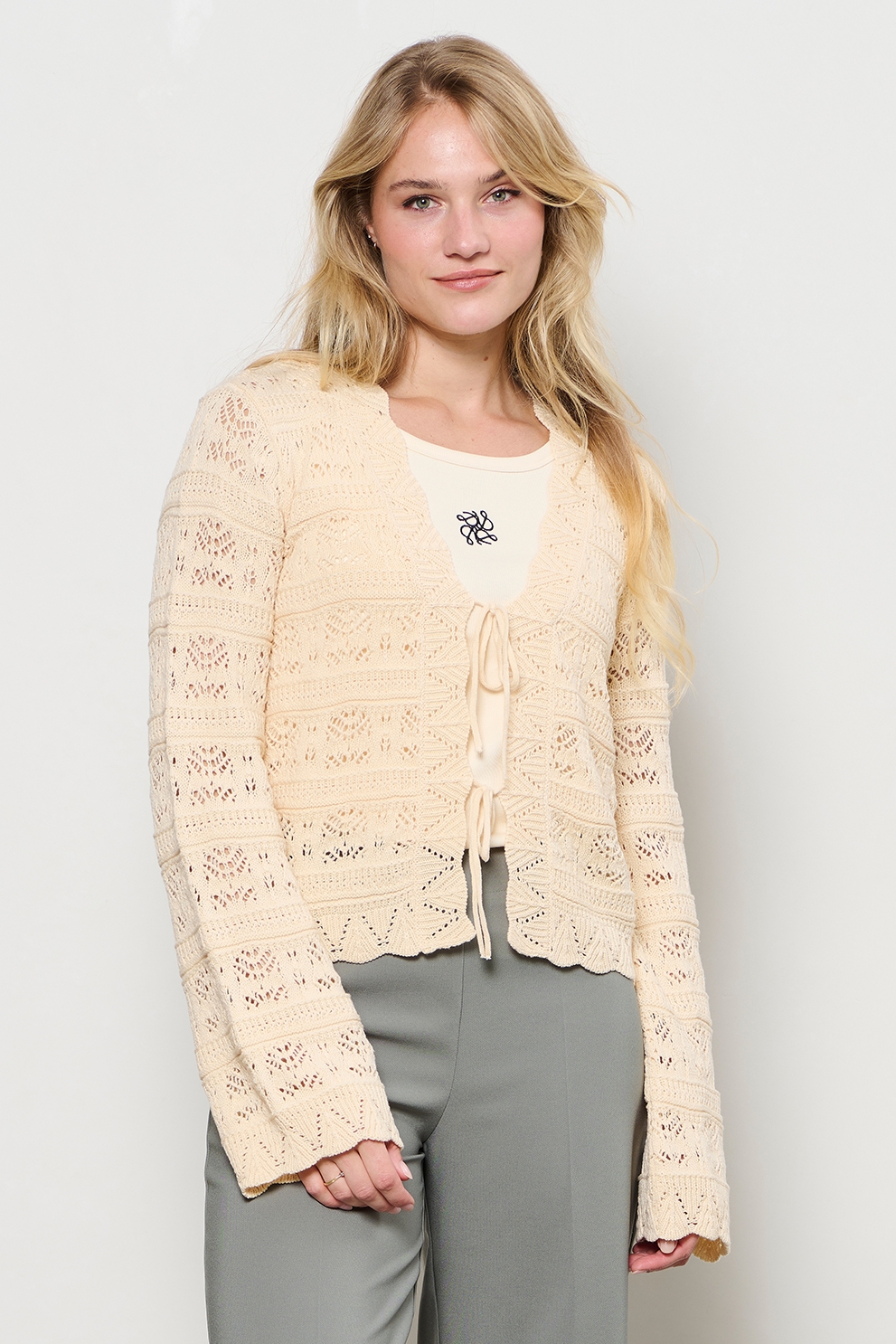 &Co Woman – Selena Top – Ecru - Afbeelding 3