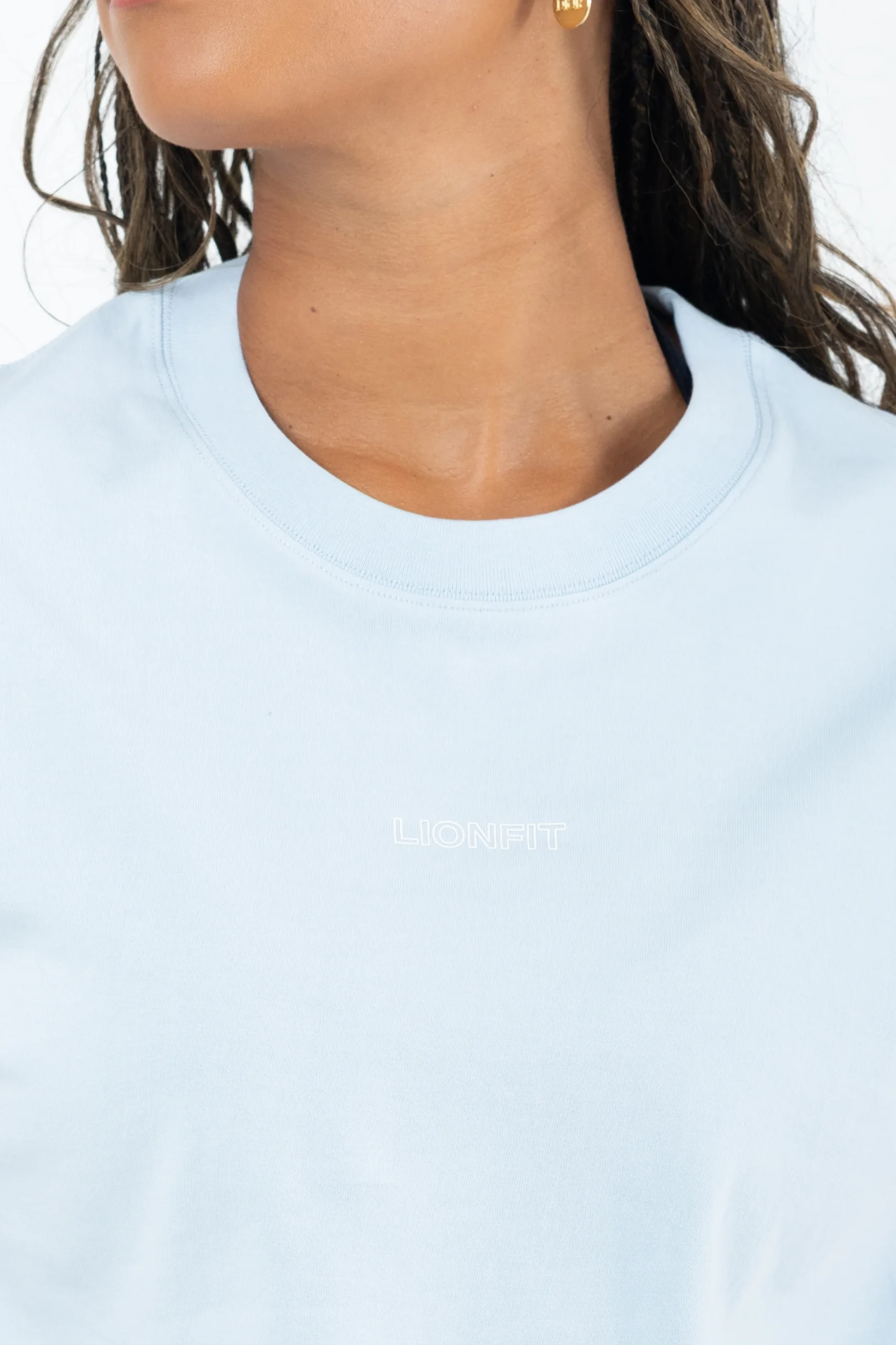 Amara Oversized Tee Blue - Afbeelding 6