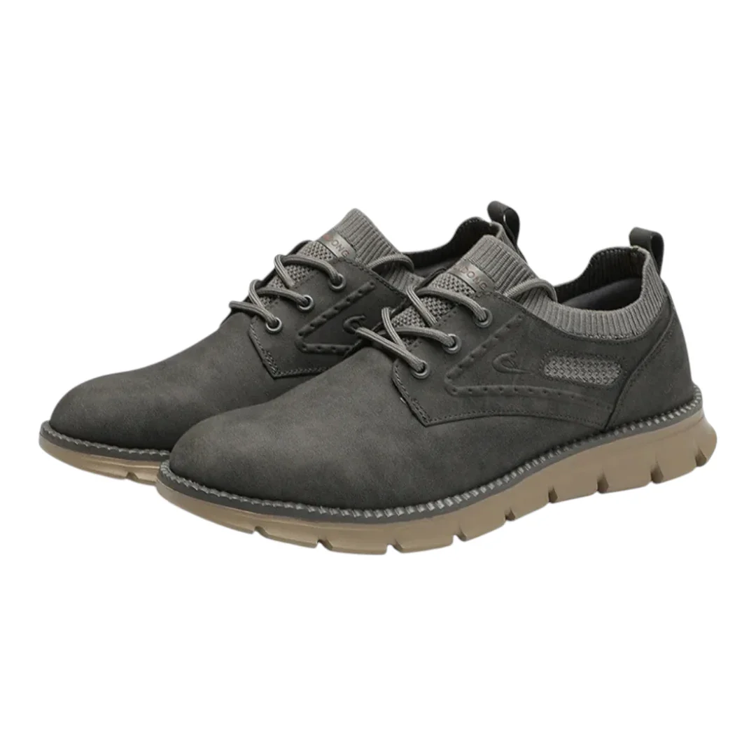 Casual Leren Schoenen Heren - Flexibele Zool & Ademend Design - Afbeelding 6