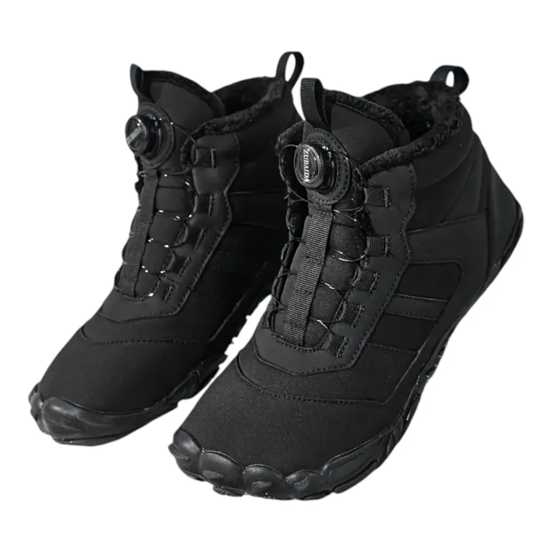 Barefoot Schoenen Heren - Winterschoenen met Voering & Boa Sluiting - Afbeelding 4