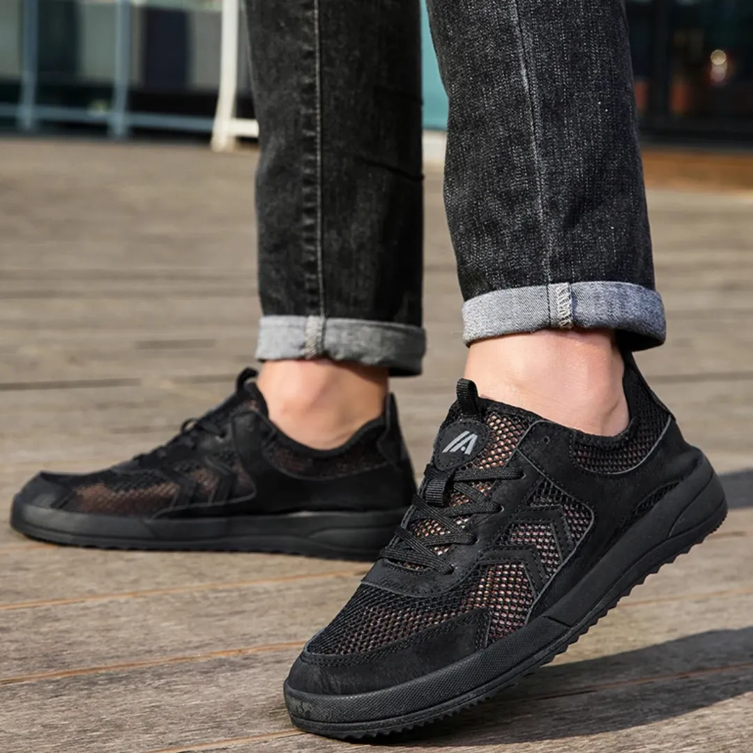 Aro Mesh Sneakers met Brede Neus - Ademende Schoenen voor Brede Voeten - Afbeelding 8