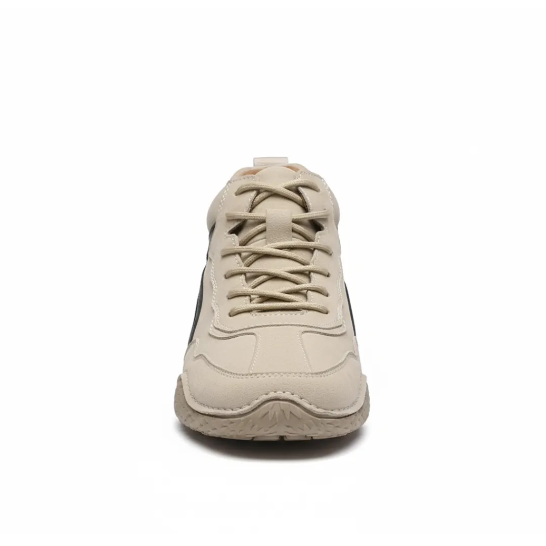 Arvid Leren Herenschoenen - Comfortabele Hoge Sneakers met Antislip - Afbeelding 4