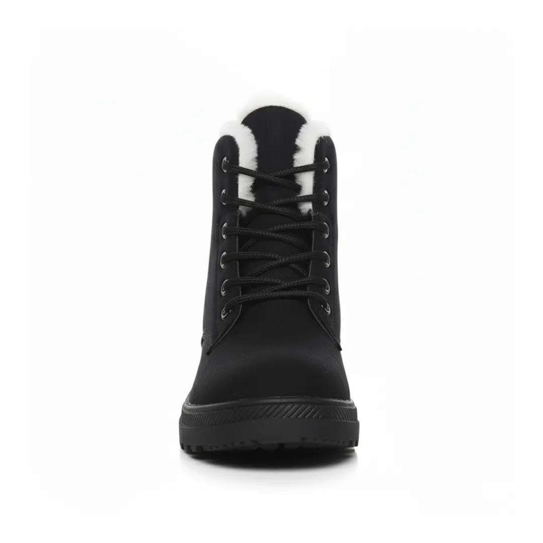 Dames Winterboots – Warme Enkellaarsjes met Voering en Antislip Zool - Afbeelding 5