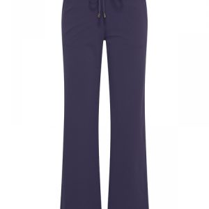 Mi Piace – Travelstof Broek Straight – Dark Blue