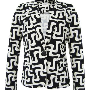 Aime – Ivy Blazer – Wavy Madness Black