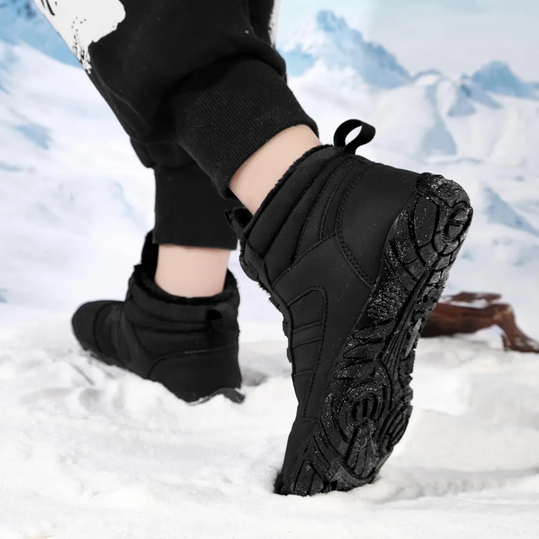 Barefoot Schoenen Heren - Winterschoenen met Voering & Boa Sluiting - Afbeelding 5