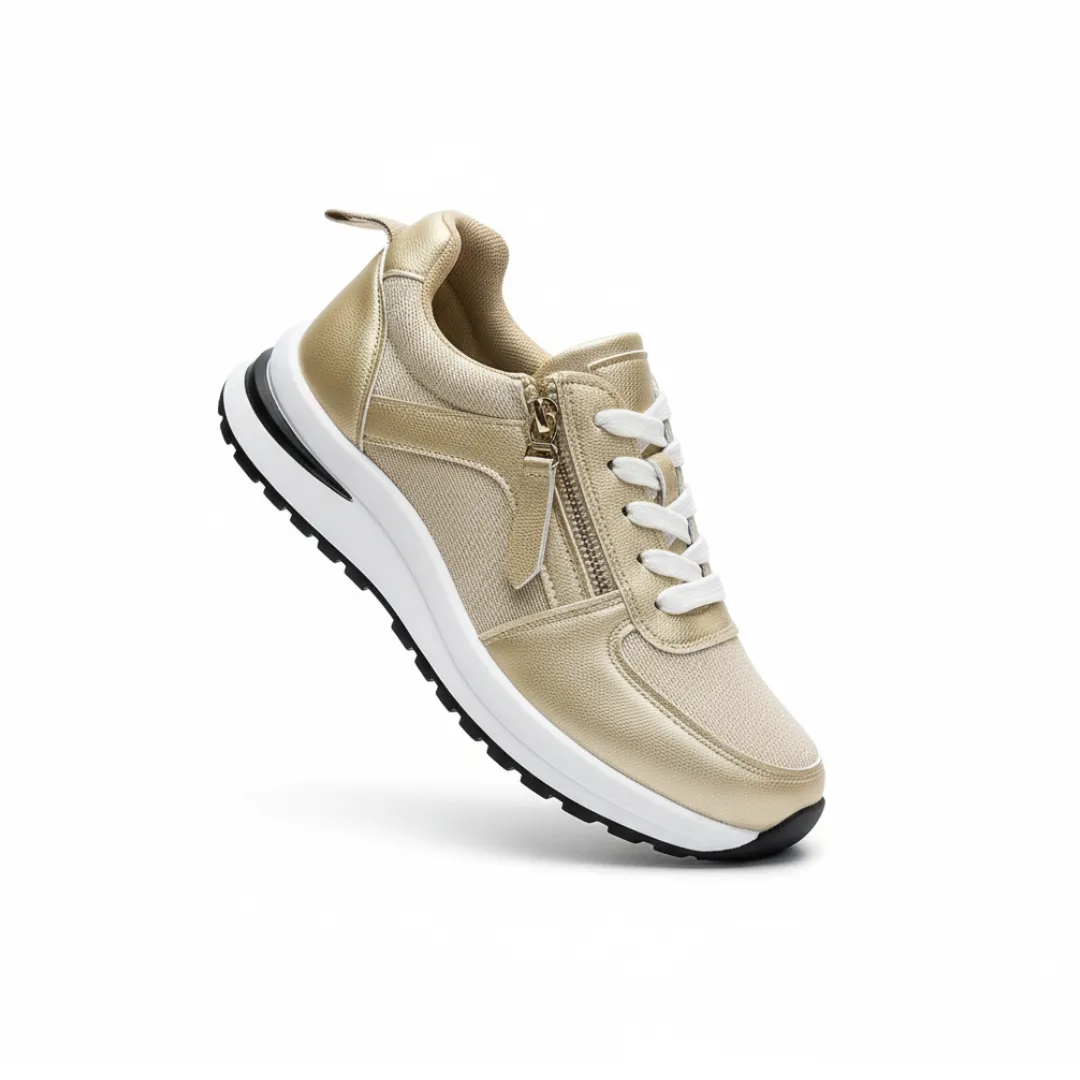 Livia Dames Sneakers - Comforabele Veterschoenen met Demping - Afbeelding 5