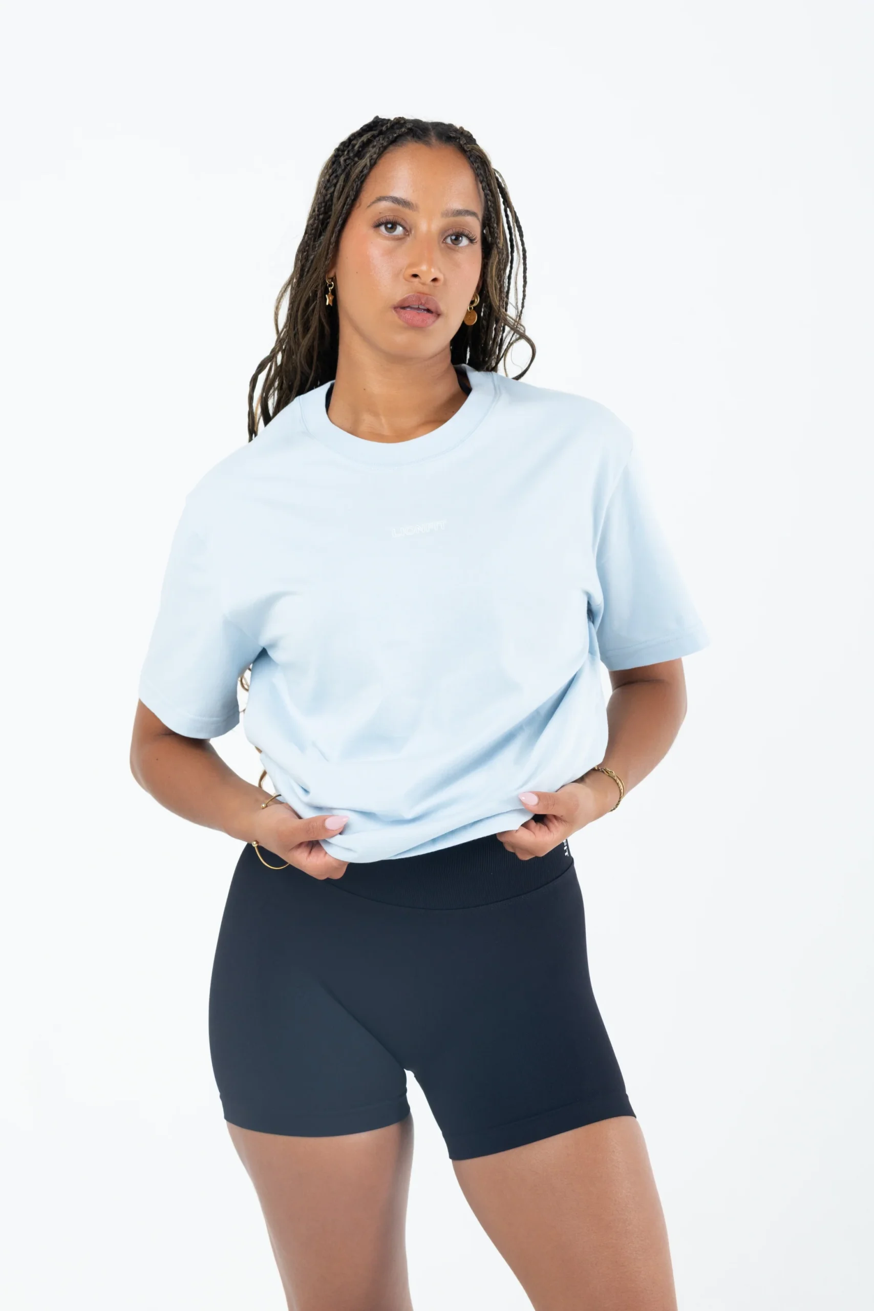 Amara Oversized Tee Blue - Afbeelding 8