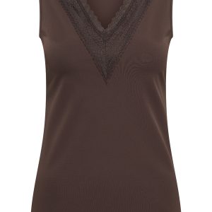 Mi Piace – Hemd Kant – Espresso