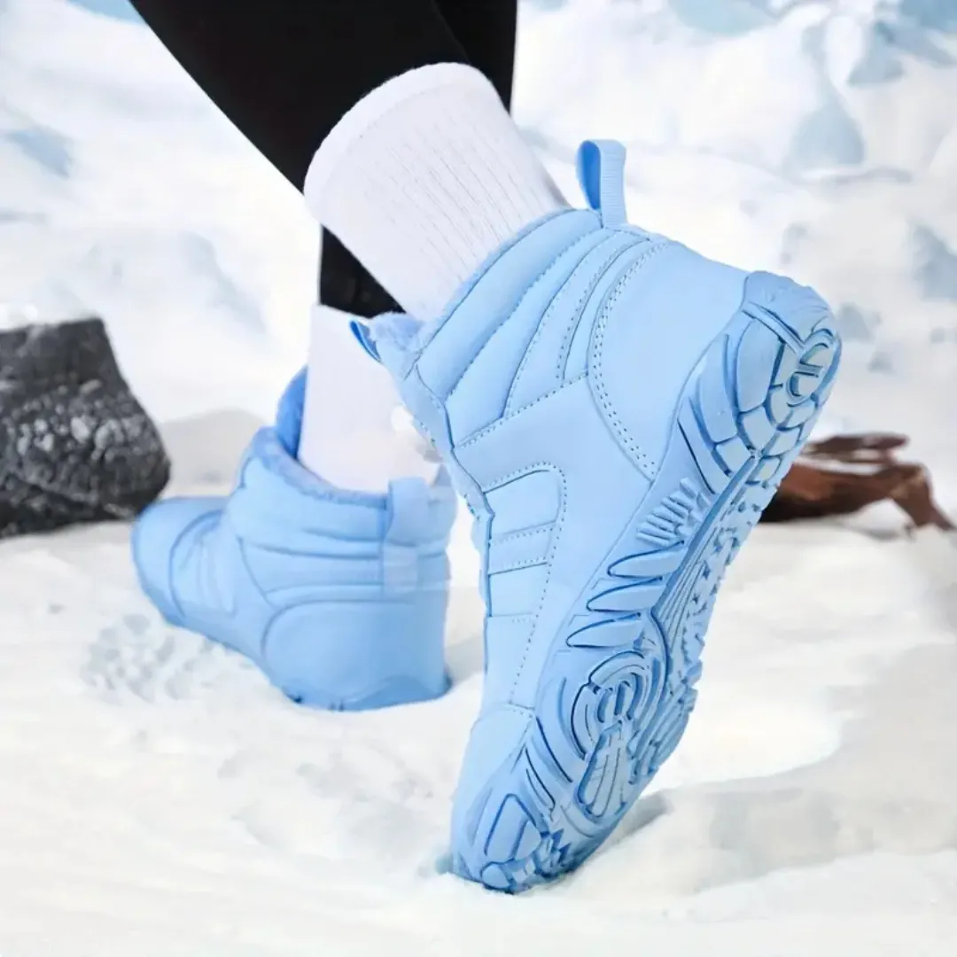 Barefoot Schoenen Dames - Winterschoenen met Voering & Boa Sluiting - Afbeelding 6