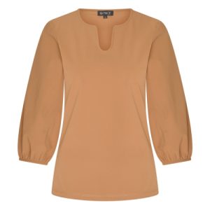 Mi Piace – Blouse – Mocca