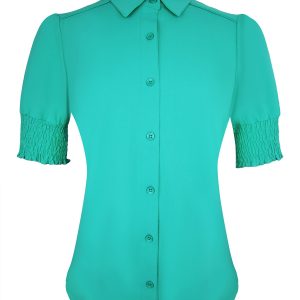 Aime – Filou Blouse – Lucky Green