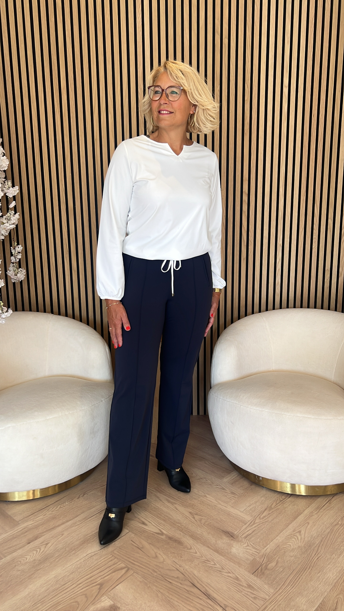 Zoso – Joan Blouse – Off White - Afbeelding 5