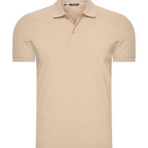 Mi Piace Heren – Men Polo Shirt – Latte