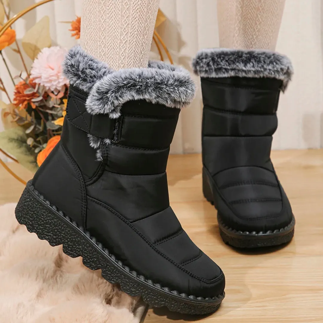 Fenna Dames Snowboots – Waterdichte Laarzen met Warme Voering - Afbeelding 8