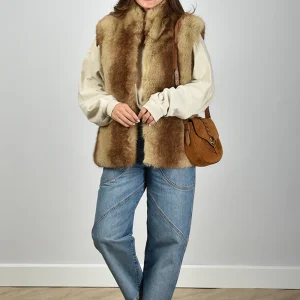 APParis gilet Laila F5VS131BMK blonde mink