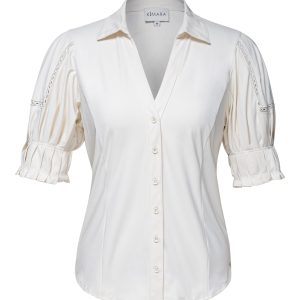 Kimara – Janine Blouse – Salt