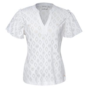 Kimara – Pleun Travel Top – White