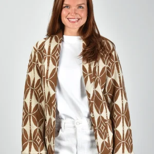 AVDW jas vest Luna Col Shawl Z1201 brown