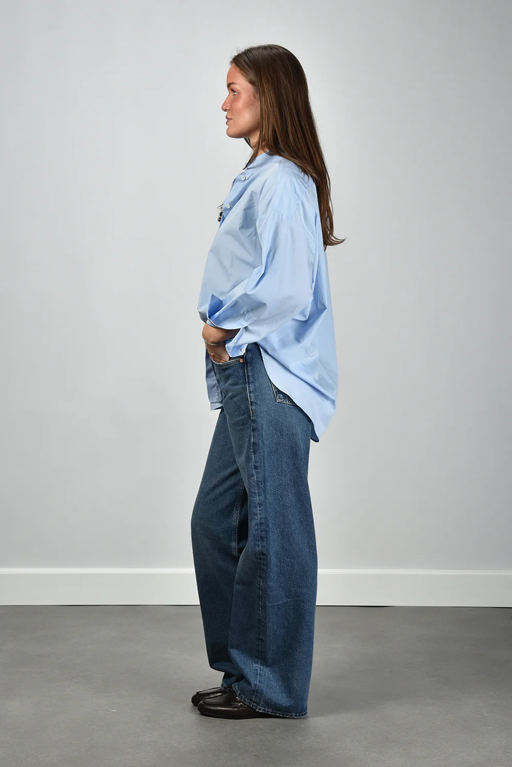 Academia blouse Giorgia 1061-610 unito celeste - Afbeelding 5