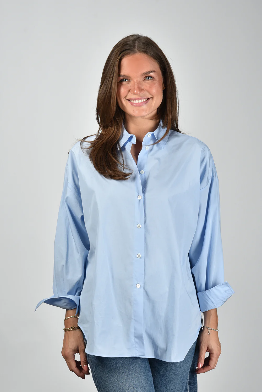 Academia blouse Giorgia 1061-610 unito celeste - Afbeelding 7