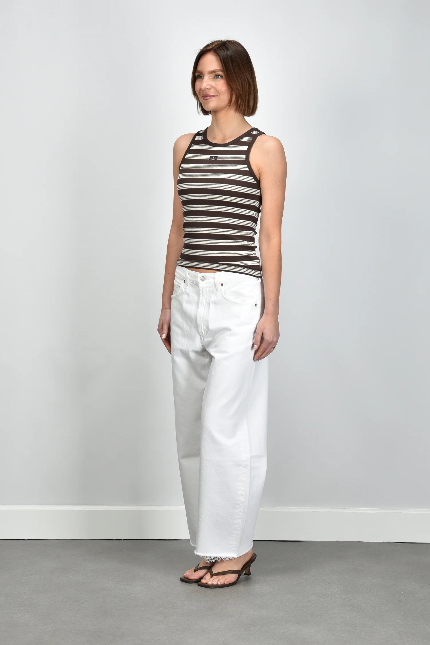 Agolde jeans Low Curve Fray A238-1183 milkshake - Afbeelding 7