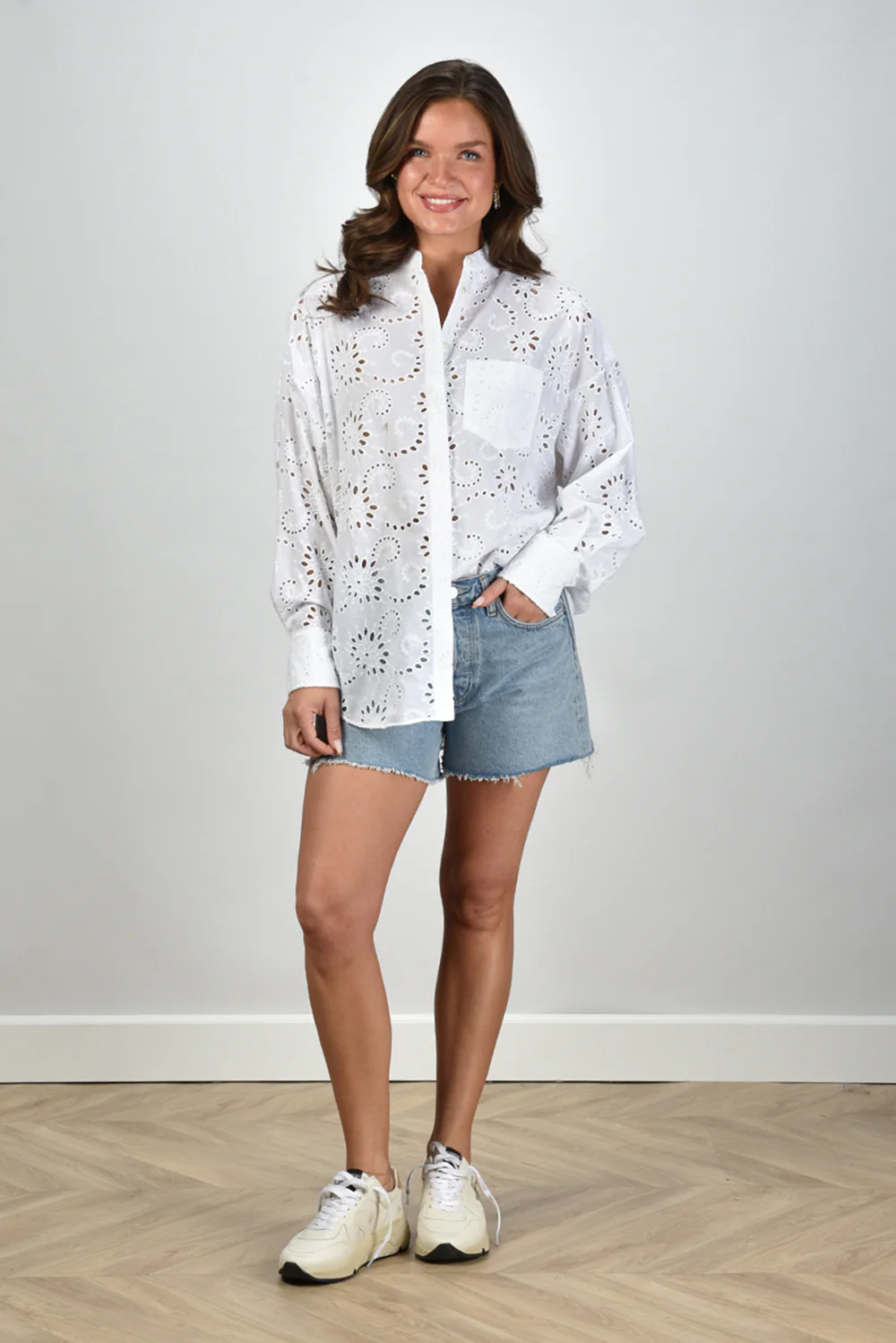 Agolde shorts Parker Long A9010B-1141 replica - Afbeelding 4