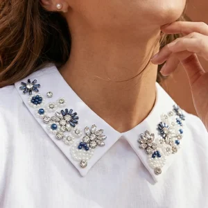 Aimee the Label CollarS6 | White