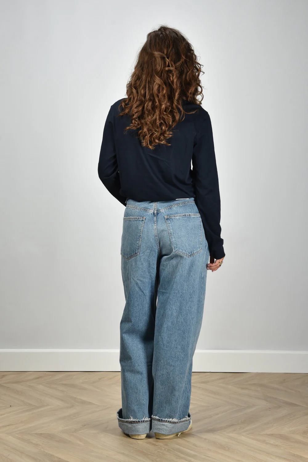 Ami Paris t-shirt ADC Ts Ml Rouge BFUTS235.724 bleu nuit - Afbeelding 7