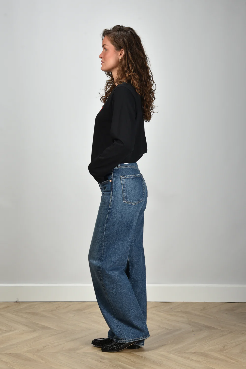 Ami Paris t-shirt ADC Ts Ml Rouge BFUTS235.724 noir - Afbeelding 6