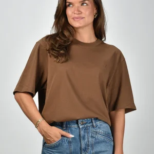 Ami Paris t-shirt ADC UTS341.726 noisette