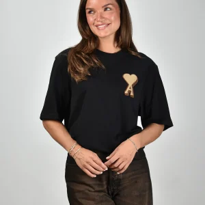 Ami Paris t-shirt Patch UTS352.726 noir