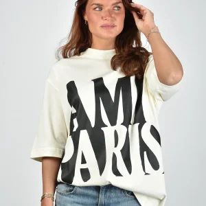 Ami Paris t-shirt UTS381.726 blanc creme