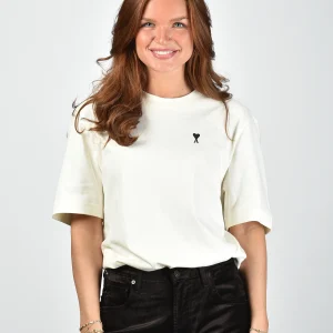 Ami Paris t-shirt ADC UTS387.726 blanc creme