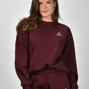 Amis Amour trui Sweater merlot