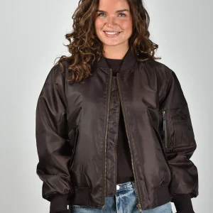 Anine Bing jas Leon A-01-11853-BWN34 dark brown